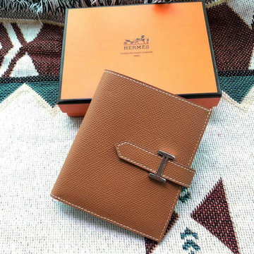 エルメス HERMES 063-HES20003SYTH　2022年最新入荷 ベアン コンパクト 二つ折り短財布 ショートウォレット 札入れ 小銭入れ カードケース ヴォーエプソン