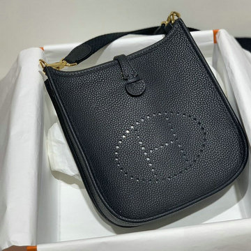 商品名称：エルメス HERMES 063-HEV17LQJBK　2022年最新入荷 エヴリン ミニ 斜めがけ ショルダーバッグ クロスボディバッグ レディースかばん レザー