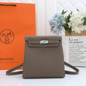 エルメス HERMES 063-HKLA22TGYDH　2022年最新入荷 ケリー アド バックパック リュックサック メンズかばん ディパックバッグ リュック TOGO革