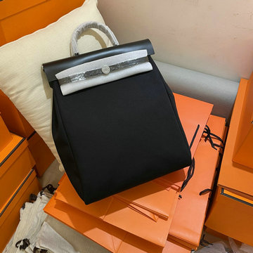 エルメス HERMES 063-HKLA35BPYBK　2022年最新入荷 エール ケリー アド バックパック リュックサック メンズかばん ディパックバッグ リュック キャンパス