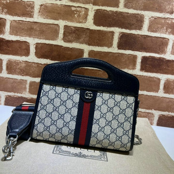 グッチ GUCCI 057-GG693724BLK　2022年最新入荷 トップハンドルバッグ トートバッグ ハンドバッグ 2way 斜め掛け ショルダーバッグ チェーン クロスボディバッグ
