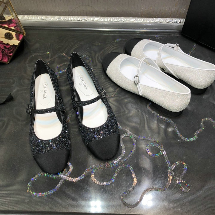 シャネル CHANEL 26-CHJ22008　2022年春夏最新入荷 バレーシューズ パンプス フラットシューズ ローファー レディースシューズ