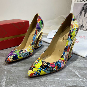 クリスチャンルブタン CHRISTIAN LOUBOUTIN 26-CLJ22011H　2022年最新入荷 ウィメンズ ウェッジソール パンプス ハイヒールシューズ レディースシューズ