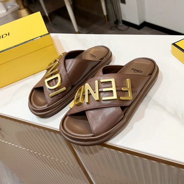 フェンディ FENDI 26-FDJ22003F　2022年最新入荷 グラフィ スライドサンダル フラットサンダル ビーチサンダル サマーサンダル レディースシューズ