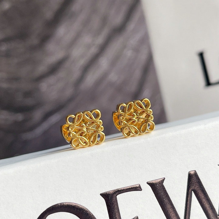ロエベ LOEWE YXBL-EHLE22001　2022年最新入荷 アナグラム スタッド ピアス スクエア ペンダント イヤリング アクセサリー ジェリー