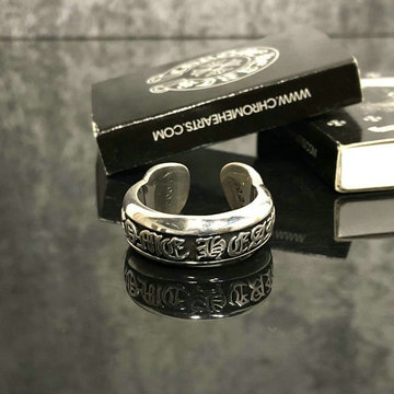 クロムハーツ Chrome Hearts YXBL-JZCM22012　2022年最新入荷 カーリー文字 カップル リング 指輪 アクセサリー ジェリー 男女兼用