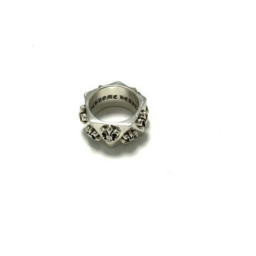 クロムハーツ Chrome Hearts YXBL-JZCM22008　2022年最新入荷 スクエア スカウト リング 指輪 アクセサリー ジェリー 男女兼用