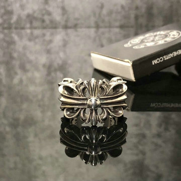 クロムハーツ Chrome Hearts YXBL-JZCM22014　2022年最新入荷 アイリス オープン リング 指輪 アクセサリー ジェリー 男女兼用