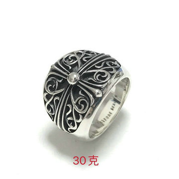 クロムハーツ Chrome Hearts YXBL-JZCM22016　2022年最新入荷 丸い トゥームストーン リング 指輪 アクセサリー ジェリー 男女兼用