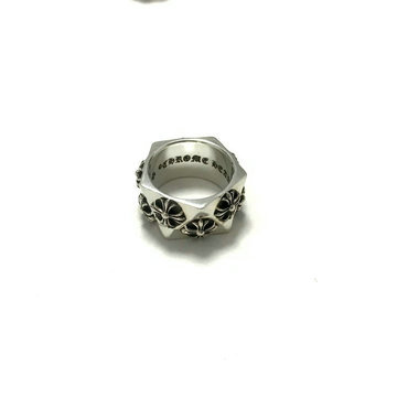 クロムハーツ Chrome Hearts YXBL-JZCM22009　2022年最新入荷 スクエア スカウト リング 指輪 アクセサリー ジェリー 男女兼用