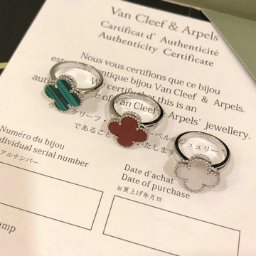 ヴァン クリーフ アーペル Van Cleef Arpels YXBL-JZVA22004　2022年最新入荷 ヴィンテージ アルハンブラ リング 指輪 アクセサリー ジェリー