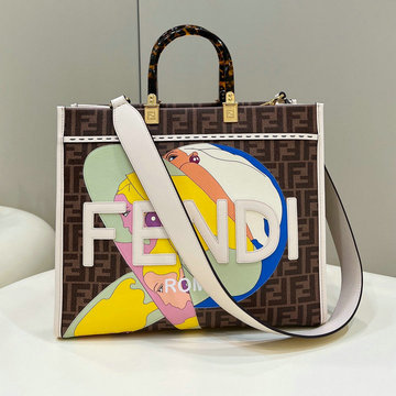 商品名称：フェンディ FENDI 168-FD8560KF　2022年最新入荷 サンシャイン ミディアム トートバッグ ハンドバッグ トップハンドルバッグ 2way ショルダーバッグ レディースかばん