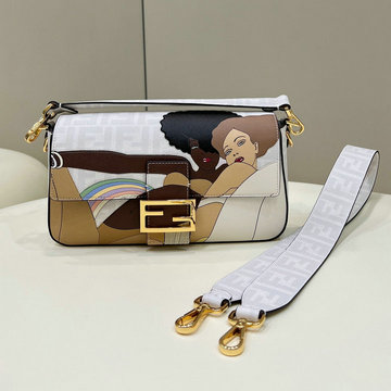 商品名称：フェンディ FENDI 168-FD8561BS　2022年最新入荷 バゲット トップハンドルバッグ 2way 斜め掛け ショルダーバッグ カーフレザー レディースかばん クロスボディバッグ