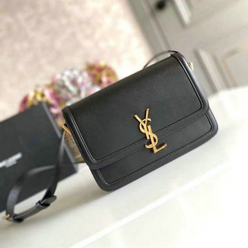 イヴサンローラン Saint laurent YSL 025-YSL634305JBK　2022年最新入荷 ミディアムサッチェル ソルフェリーノ ショルダーバッグ レディースかばん スムースカーフ