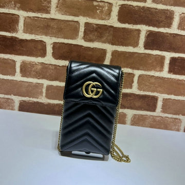 グッチ GUCCI 057-GG672251PBK　2022年最新入荷 iphone ケース チェーンポーチ 携帯かばん カード入れ スマートフォン チェーンかばん ショルダーバッグ