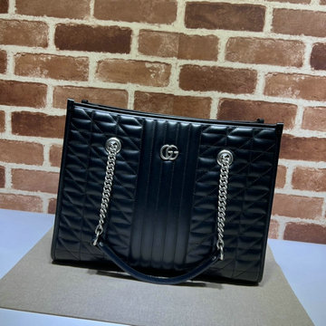 グッチ GUCCI 057-GG675796PBK　2022年最新入荷 GGマーモント トートバッグ 斜め掛け ショルダーバッグ クロスボディバッグ レディースかばん