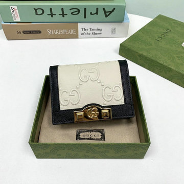 グッチ GUCCI 057-GG676150PBS　2022年最新入荷 GG カードケース ウォレット ショートウォレット 二つ折り短財布 小銭入れ コインケース 札入れ