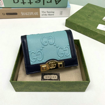 グッチ GUCCI 057-GG676150QLK　2022年最新入荷 GG カードケース ウォレット ショートウォレット 二つ折り短財布 小銭入れ コインケース 札入れ