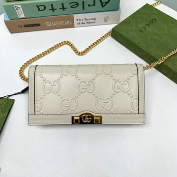 商品名称：グッチ GUCCI 057-GG676155QBS　2022年最新入荷 チェーン付き GG ウォレット 斜め掛け ショルダーバッグ クロスボディバッグ レディースかばん