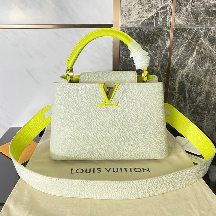 ルイヴィトン LOUISVUITTON 057-M59468　2022年最新入荷 カプシーヌ BB トップハンドルバッグ トートバッグ ハンドバッグ 2way 斜め掛け ショルダーバッグ