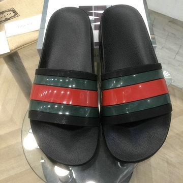 グッチ GUCCI 26-GGJ22035　2022年最新入荷 ラバー メンズ スライドサンダル フラットミュール レディース スリッパ 男女兼用 ウェブ付き