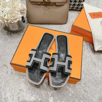 エルメス HERMES 26-HEJ22003　2022年最新入荷 サンダル オラン スライドサンダル フラットミュール スリッパ レディースシューズ レザー