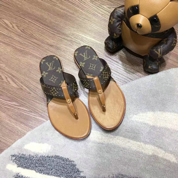 ルイヴィトン LOUISVUITTON 26-LVJ22018　2022年最新入荷 フリップフロップ スライドサンダル サマーサンダル ミュール レディーススリッパ