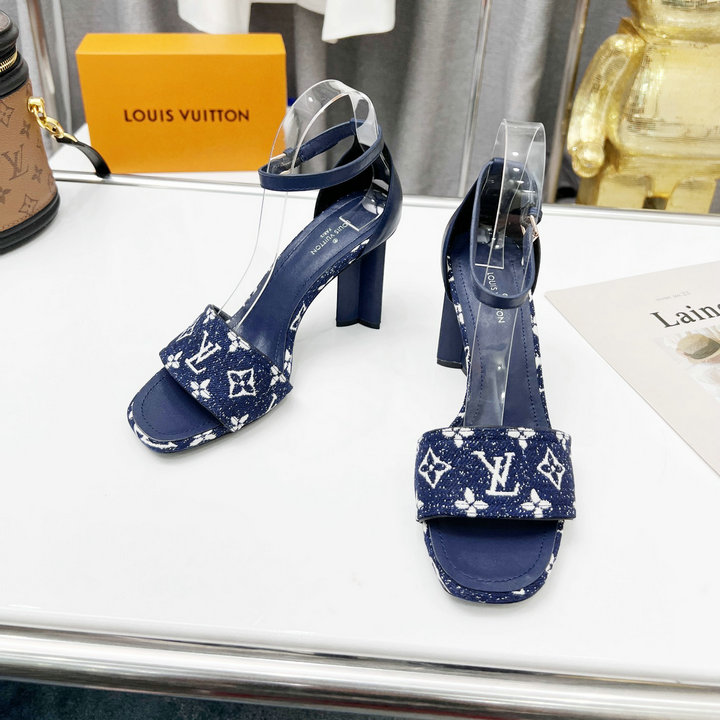 ルイヴィトン LOUISVUITTON 26-LVJ22025BX　2022年最新入荷 シルエット ライン ハイヒールサンダル ウィメンズハイヒールシューズ レディースシューズ