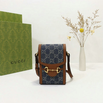 グッチ GUCCI 057-GG625615NLS　2022年最新入荷 ホースビット 1955 ミニバッグ 斜め掛け ショルダーバッグ 携帯ケース スマートフォンケース クロスボディバッグ