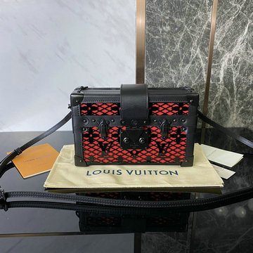 ルイヴィトン LOUISVUITTON 057-M20353　2022春夏コレクション プティット マル トランクバッグ 斜め掛け ショルダーバッグ クロスボディバッグ スクエアバッグ