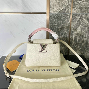 ルイヴィトン LOUISVUITTON 057-M94048BS　2022年最新入荷 カプシーヌ MINI トップハンドルバッグ トートバッグ ハンドバッグ 2way 斜め掛け ショルダーバッグ