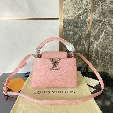 ルイヴィトン LOUISVUITTON 057-M94048FH　2022年最新入荷 カプシーヌ MINI ハンドバッグ トートバッグ 2way 斜め掛け ショルダーバッグ