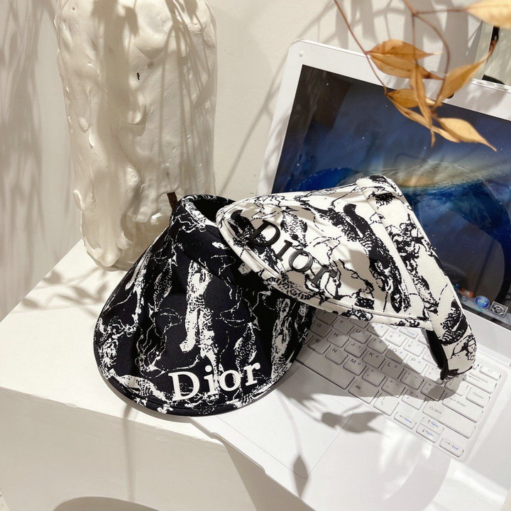 商品名称：クリスチャンディオール CHRISTIAN DIOR AN-MZCD22014　2022年最新入荷 バイザー ハット 日焼け止め 帽子