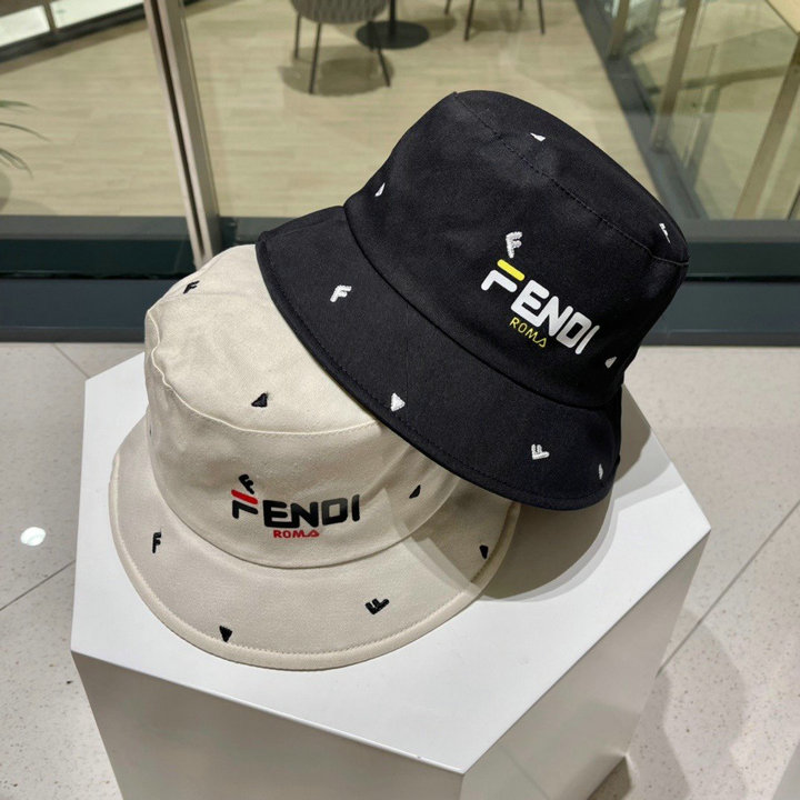フェンディ FENDI AN-MZFD22001　2022年最新入荷 エスバドリーハット 帽子 日焼け止め帽子 短めのブリム キャンパス