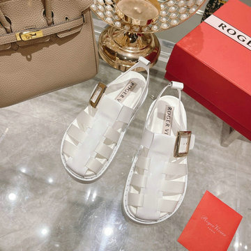 ロジェヴィヴィエ ROGER VIVIER 26-RVJ22001P　2022年最新入荷 スリングバックサンダル 厚底サンダル サマーサンダル レディースシューズ 靴