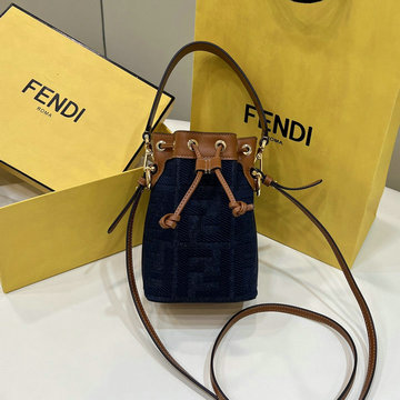 フェンディ FENDI 168-FD038NKL　2022年最新入荷 モン トレゾール バゲットバッグ クロスボディ レディースかばん 斜め掛け ショルダーバッグ