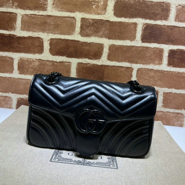 商品名称：GUCCI グッチ 057-GG443497PQK　2022年最新入荷 GGマーモント スモール 斜め掛け ショルダーバッグ クロスボディバッグ レディースかばん カーフレザー