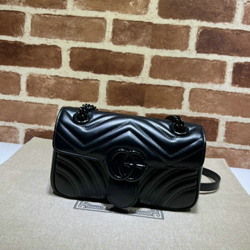 商品名称：GUCCI グッチ 057-GG446744PQK　2022年最新入荷 GGマーモント スモール 斜め掛け ショルダーバッグ クロスボディバッグ レディースかばん カーフレザー