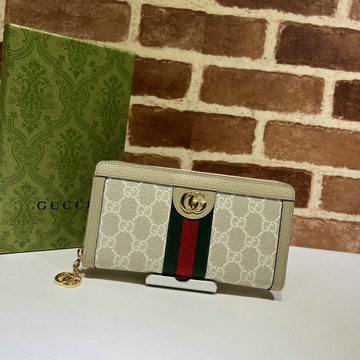 GUCCI グッチ 057-GG523154BQH　2022年最新入荷 GGフローラ ジップアラウンドウォレット ファスナー長財布 ロングウォレット