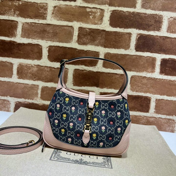 グッチ GUCCI 057-GG637092BFK　2022年最新入荷 ジャッキー 1961 スモール ホーボーバッグ トートバッグ 2way 斜め掛け ショルダーバッグ クロスボディバッグ