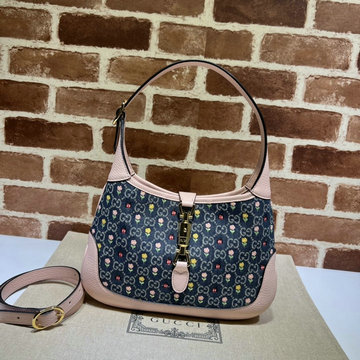 商品名称：グッチ GUCCI 057-GG636706BFK　2022年最新入荷 ジャッキー 1961 スモール ホーボーバッグ トートバッグ 2way 斜め掛け ショルダーバッグ クロスボディバッグ