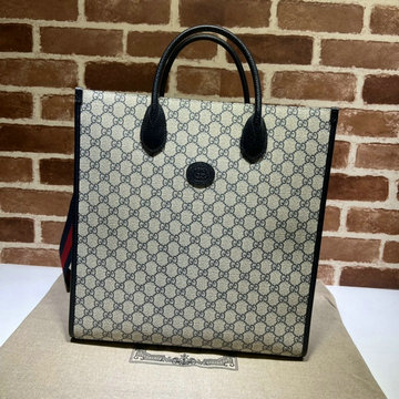 商品名称：グッチ GUCCI 057-GG674155BXK　2022年最新作 インターロッキングG ミディアム トートバッグ ハンドバッグ トップハンドルバッグ ブリーフケース キャンパス