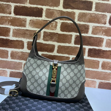 グッチ GUCCI 057-GG680118BKF　2022年最新作 ジャッキー 1961 スモール ホーボーバッグ トートバッグ ショルダーバッグ キャンパス