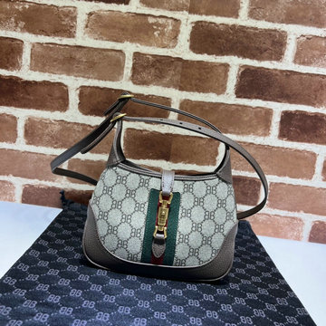 グッチ GUCCI 057-GG680132BKF　2022年最新作 ジャッキー 1961 スモール ホーボーバッグ トートバッグ ショルダーバッグ キャンパス