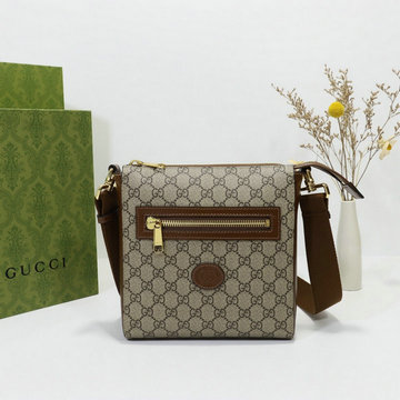 グッチ GUCCI 057-GG681021BKF　2022年最新作 メッセンジャーバッグ 斜め掛け ショルダーバッグ メンズかばん ビジネスバッグ クロスボディバッグ キャンパス