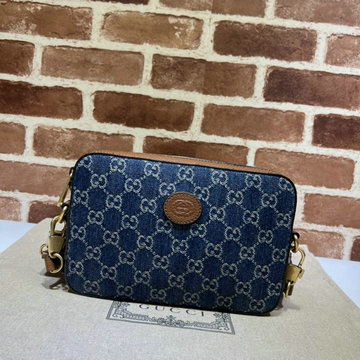 商品名称：グッチ GUCCI 057-GG699133NLS　2022年最新作 インターロッキングG付き 斜め掛け ショルダーバッグ スクエアバッグ クロスボディバッグ キャンパス