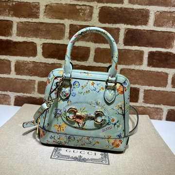 グッチ GUCCI 057-GG640716PBG　2022年最新入荷 ホースビット 1955 スモール トップハンドルバッグ トートバッグ 2way 斜め掛け ショルダーバッグ クロスボディバッグ