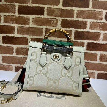 グッチ GUCCI 057-GG702721GBS　2022年最新作 ダイアナ トートバッグ トップハンドルバッグ 2way 斜め掛け ショルダーバッグ クロスボディバッグ