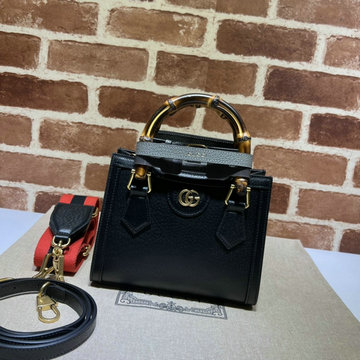 グッチ GUCCI 057-GG702732PBK　2022年最新作 ダイアナ トートバッグ トップハンドルバッグ 2way 斜め掛け ショルダーバッグ クロスボディバッグ