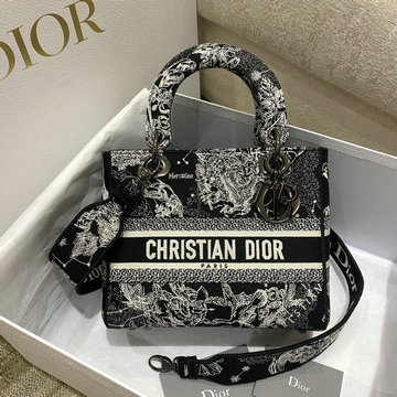 クリスチャンディオール CHRISTIAN DIOR 99-CD1298BXZ　2022年最新入荷 D-ライト トートバッグ ハンドバッグ 2way ショルダーバッグ クロスボディバッグ